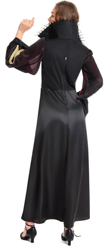 Ellzant Vestido De Disfraz De Vampiro Para Mujer, Capa De Va
