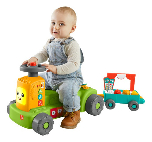 Fisher-price Juguete Para Bebés Tractor Aprendizaje 4 En 1 C