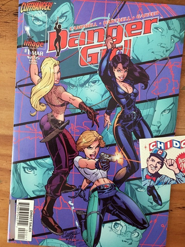 Comic - Danger Girl #1 Scott Campbell