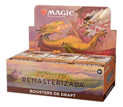 Magic The Gathering Caixa De Draft Dominária Remasterizada