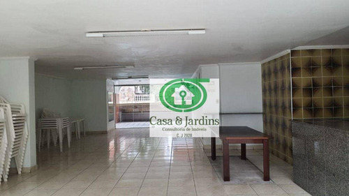 Imagem 29 de 30 de Cobertura Duplex No Boqueirão/vila Rica - Av. Washington Luiz. - R$ 1.250.000, - Santos - Co0241