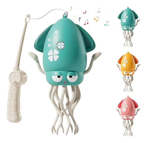 Juguetes Eléctricos Pulpo Y Calamar Bailarines, Dos Modos