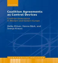 Comprar Libro Coalition Agreements As Control Devices - Professor...