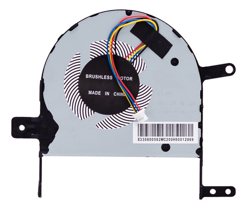 Cooler Para Notebook Asus X510ua 4 Vias Interno