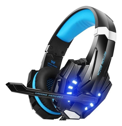 Audífonos Gamer Con Luz Led Y Micrófono Para Pc Ps4 G9000 