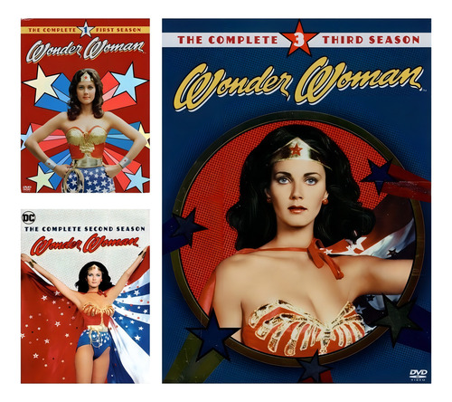 La Mujer Maravilla Serie Completa Temporadas 1 2 3 Dvd
