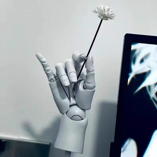 Maniquí De Mano Flexible Para Artistas Izquierda Y Derecha G