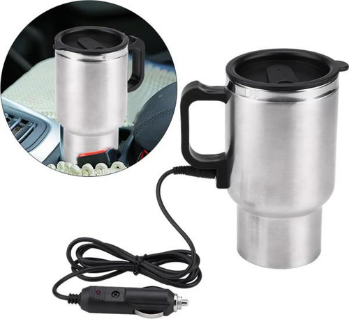Taza Calefactora Para Automóvil, Taza Termo Calentada De Ace