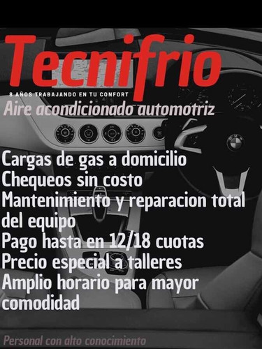 Carga De Gas / Aire Acondicionado/ Reparación Aire