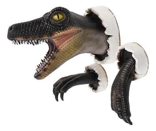 Dinosaur Wall Sculpture Realistic Velociraptor Statue Wall