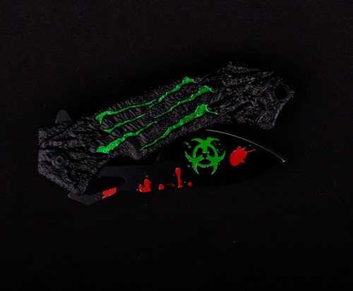 Imagen 3 de 10 de Cuchillo Navaja Monster Claws Zombie Hunter Walking Dead