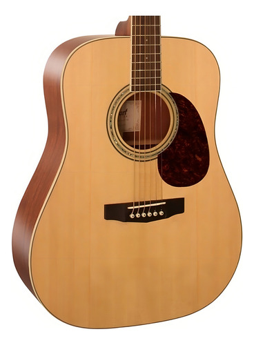 Guitarra Acústica Cort Earth 100 Natural Satin Cuerdas Acero Orientación De La Mano Derecha