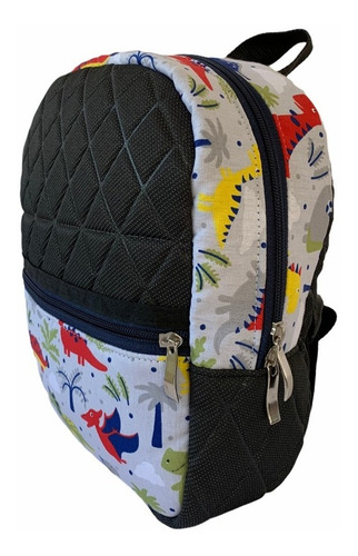 Imagem 2 de 6 de Mochila Infantil Sustentável Tie Dye, Melancia E Dinossauro