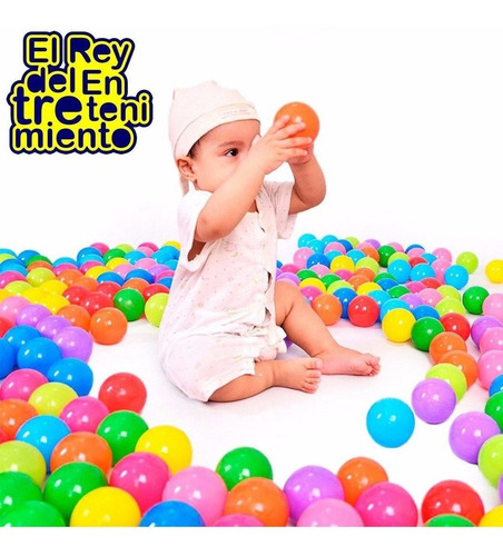 Imagen 3 de 7 de Set 50 Pelotas Pelotero Grandes 7.5cm Brillantes+ Red El Rey