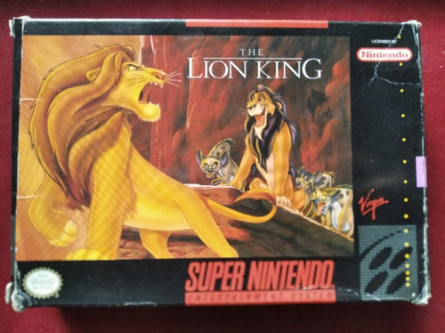 The Lion King  ( Juego Super Nintendo Snes ) 30v   _\(^o^)/_