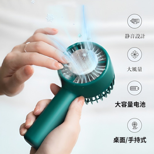 Miniventilador Desmontable Crowded Forest Green