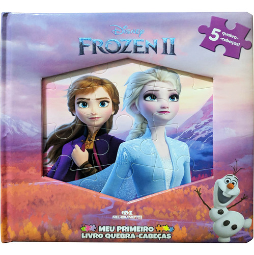 Frozen 2: Meu Primeiro Livro Quebra-cabeças