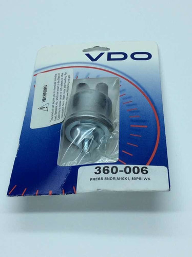Sensor Bulbo De Temperatura Para Vocho De Aceite Vdo 80psi
