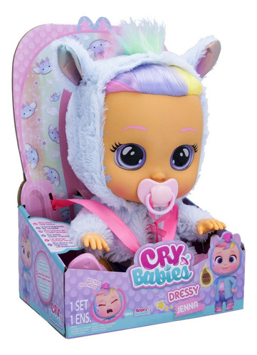 Muñeca Bebes Llorones Dressy Fantasy Hannah Cry Babies