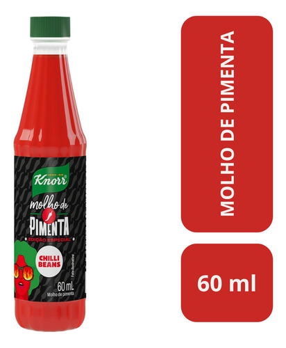 Molho De Pimenta Knorr E Chilli Beans 60ml