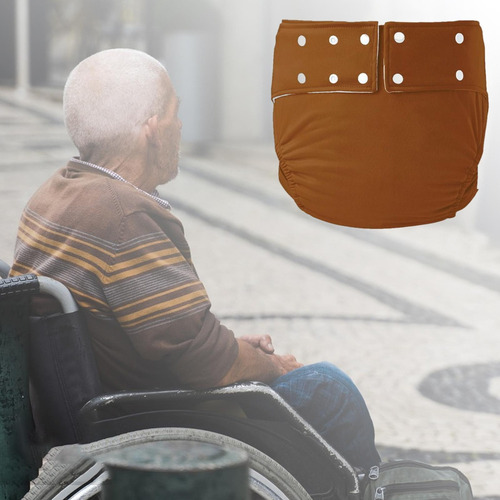 Aa 2 Uds Pañales De Tela Para Adultos Lavables Reutilizables