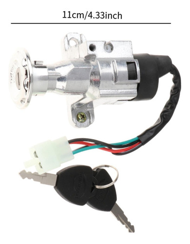 Mini Candado Para Motocicleta, Accesorio Para De 10 A 19 Mm