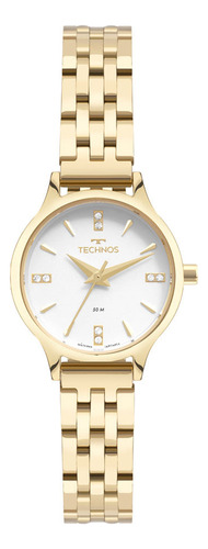 Relógio Technos Feminino Mini Dourado - Gl32an/1k
