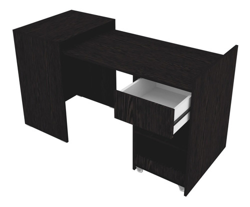 Imagen 1 de 8 de Escritorio Con Cajones Mesa Plegable Multiuso 5005