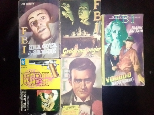 Pack 5 Novelas Colección Fbi 