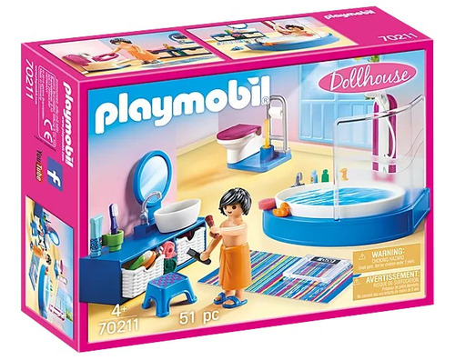 Baño Playmobil 70211