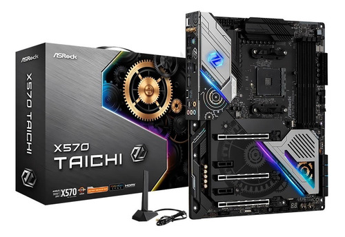 Placa Mãe Asrock Taichi X570 Amd Ddr4 Socket Am4 Atx