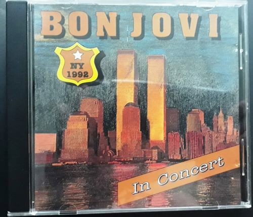 Bon Jovi - In Concert Ny 1992 - Cd - Rareza