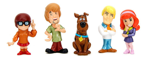 Pacote Scooby Doo com 5 máquinas misteriosas Shaggy Vilma Daphne