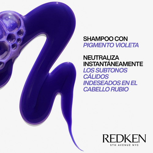 Imagen 7 de 9 de Shampoo Morado Matiza Tonos Cálidos En Rubios 300 Ml