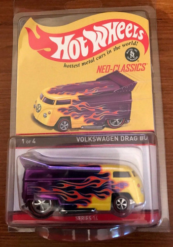 2016 Hot Wheels Rlc Vw Drag Bus #5557/7500 Dificil Encontrar