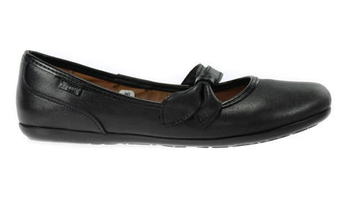Zapato Escolar Flats Coqueta 31103 Moño Negro Del 21.5 Al 26