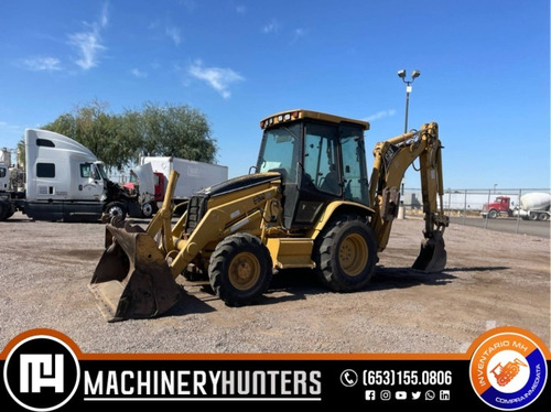 Retroexcavadora 2001 Caterpillar 420d, Maquinaria