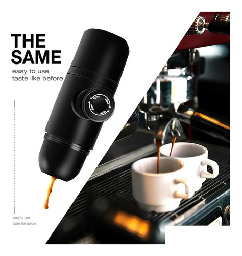 Mini Cafetera De Cápsulas Espresso Manual A Presión
