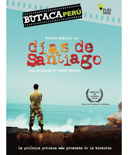 Días De Santiago, Dvd Original Película Peruana Butaca Perú