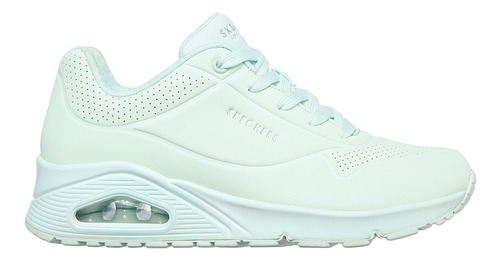 Tenis Lifestyle Skechers Uno - Frosty Kicks - Aguamarina