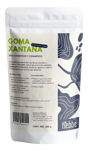 Goma Xantana Xanthan (agente De Viscosidad Y Espesante) 500g