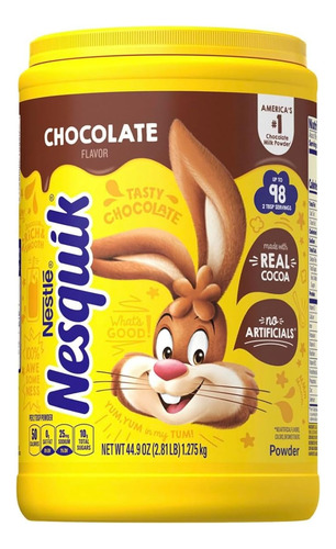 Nesquik Polvo Con Sabor A Chocolate 44,9 Oz (1,2 Kg) / G