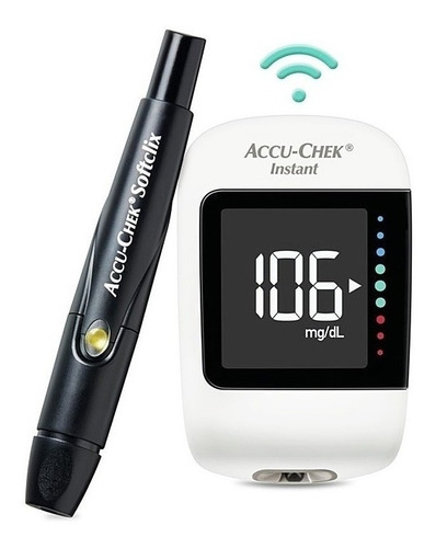 Imagen 2 de 2 de Glucometro Accu-chek Active +10 Tiras Lancetas