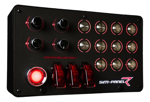 Sim-panel R Sim Racing Button Box