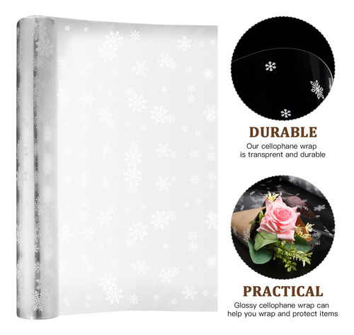 Rollo De Papel Transparente Para Envolver Regalos
