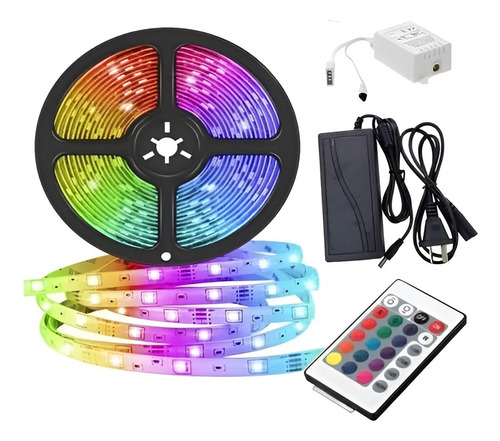 Tira De Led Hytoshy 5050 Rgb