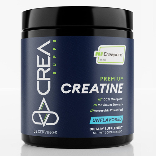 Crea Supps Polvo De Monohidrato De Creatina Creapure Premium