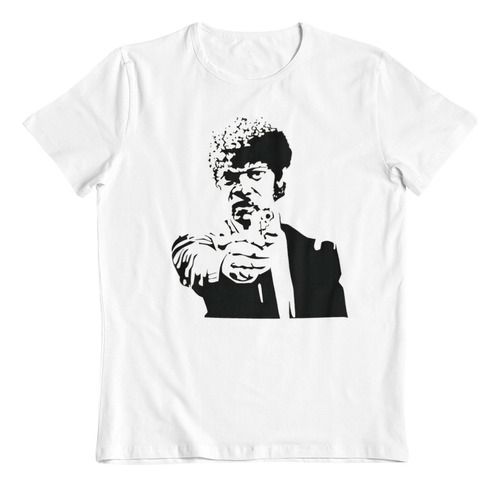 Polera - Dtf - Pelicula Pulp Fiction Jules Samuel L