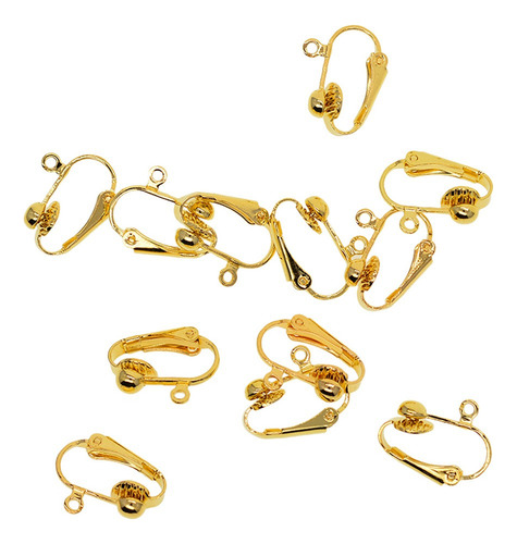 B 60 Unids Convertidores De Aretes Clip De Pendientes De Aro