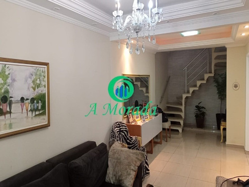 Imagem 5 de 30 de Belíssimo Sobrado Com Excelente Localização Junto À Rua Das Hortencias E Carijós Em Santo André. - Ca00975 - 70701317